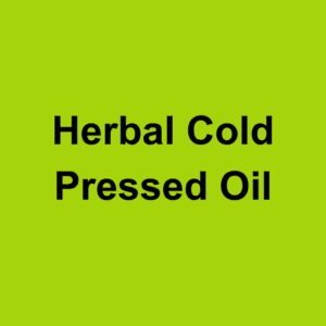 Herbal Cold Pressed Oil