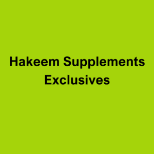 Hakeem Supplements Exclusives